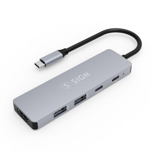 SiGN HUB USB-C to USB-A / USB-C / PD / HDMI
