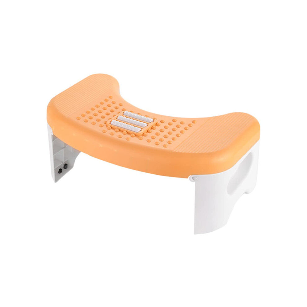 Toilet Stool for Bathroom, Foldable Compact Design, Ergonomic Squatting Posture, Travel Friendly