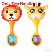 (Lion Giraffe)Baby Rattle With Multicolor Design For Cognitive And Handeye Coordination