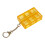 Fingertips Decompression Toy 6 Key Keychain-orangetransparent 1