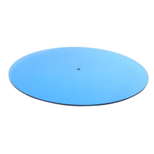 Tapis Antidérapant en Acrylique de 300 mm X 3 mm pour Platine Vinyle de Phonographe, Lecteur de Disque Pratique Antistatique, Tapis LP, Tapis de