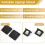 Support de Clavier, Support de Clavier pour Bureau, Support D'Ordinateur Portable pour Bureau, Support D'Ordinateur Portable Portable Compatible pour 4