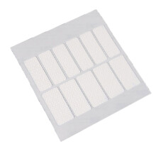 Universele muiszijsticker Siliconen muisgreeppads Antislip-Wit