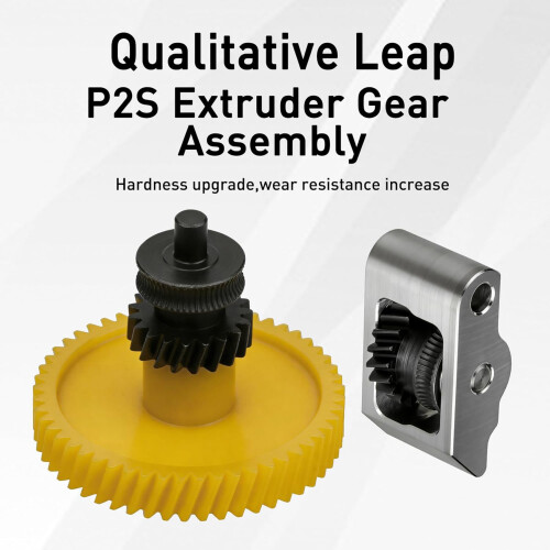 1Set Metal Extruder Gears For Lab P2S Long Lasts 3D Printer 2