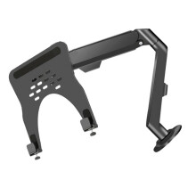 Adjustable Notebook Clamp Stand With Multiple Angle Tilt For