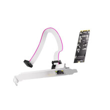M.2 B+M Key RTL8126 Plastic Networking Adapter Fast Installation