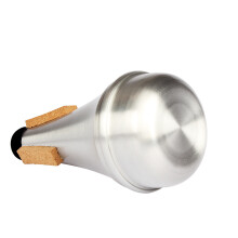 Trumpet Övningsdämpare Lättviktig Aluminiumlegering Brusreducerande Ljuddämpare med Mjuk Kork