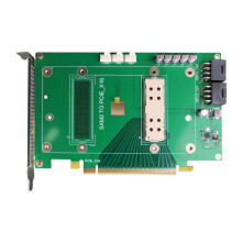 SXM2 To PCIe X16 Expansion Card With Temperature Control For