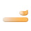 Ergonomic Keyboard And Mouse Pad Wrist Rest Set Cool-orang 1