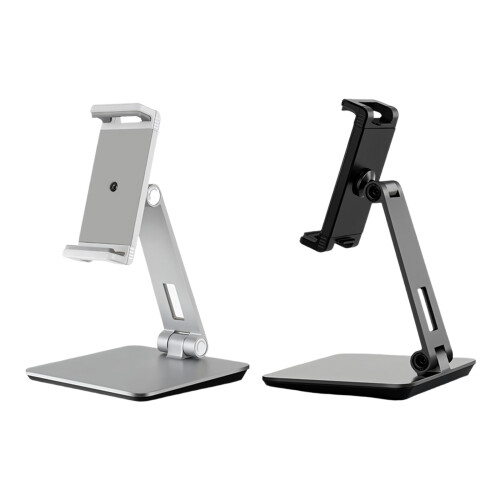 Aluminium-Universal-Tablets, Desktop-Halterung,-Silber 2