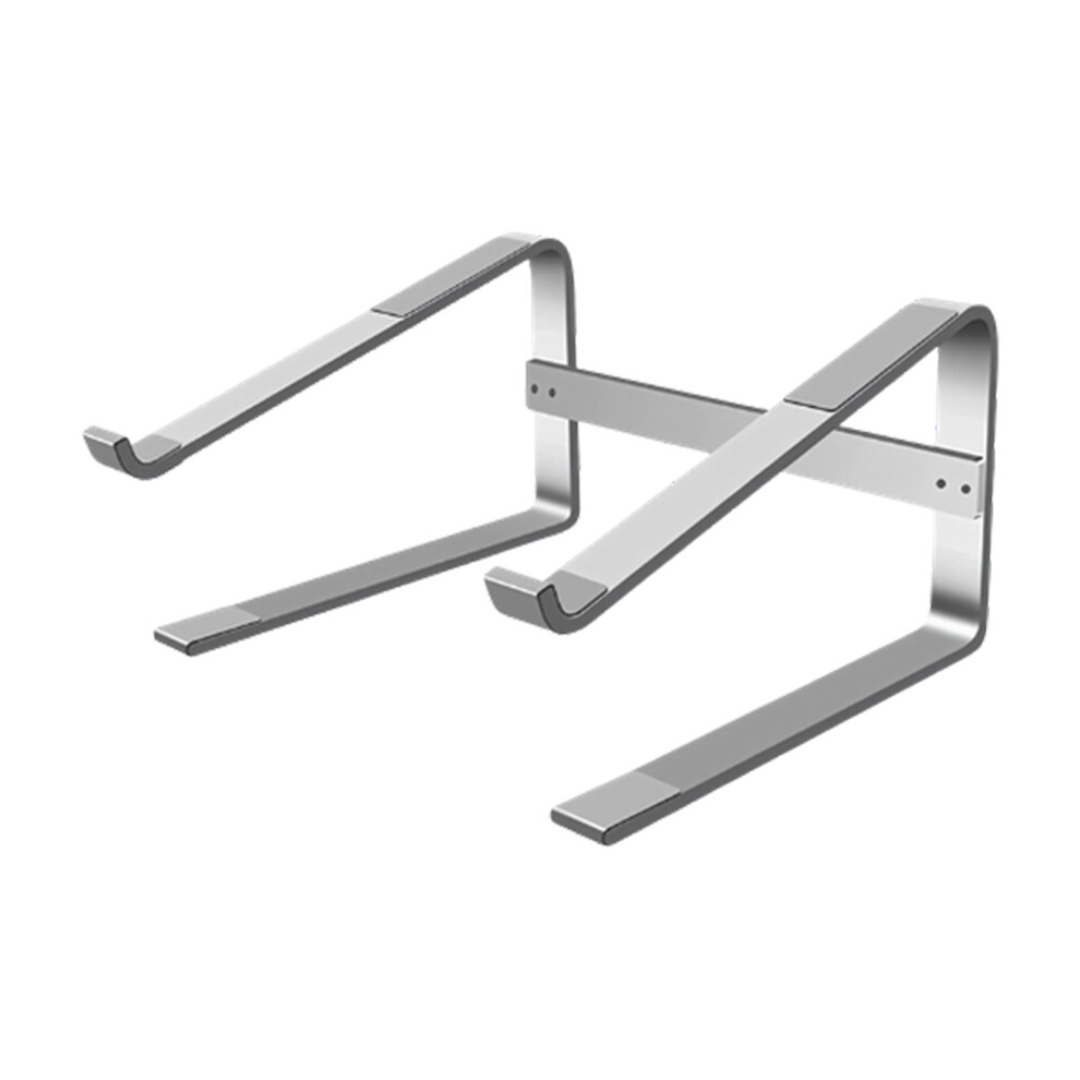 Ergonomic Laptop Stand For Desk Metal Laptop Stand- Silver/Gray 7704001075601