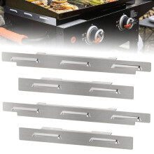 Wind Guards for Blackstone Griddle 28 Inch Magnetic Heat Shield with Hood and Side Shelf