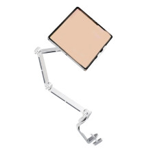 Aluminum Alloys Desktop Mount With Swivels Base For-Silver