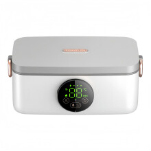 Kabellose, beheizbare Lunchbox (1 Liter, 45 W) mit 16000-mAh-Akku und 6 Heizstufen.