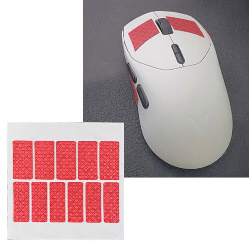 Universal Mouse Side Sticker Silicone Mouse Grip Pads-Black 2