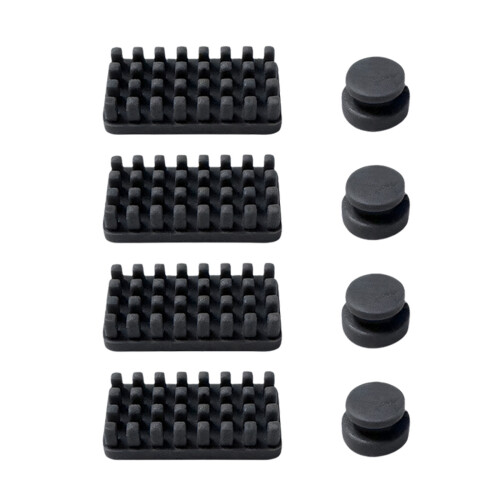 Elastics Silikon-Düsenbürsten-/Spritzmatten für-2 Sätze 1