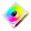 Ultra Silents 12cm Computer Fan With-Black Positive direction 3