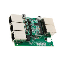 Industrial 5 Port 10/100M Ethernet Switcher Module-With POE A