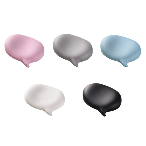 Waterproof Easy Clean Silicone Wrist Rest Mouse Pad For-White 1