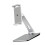 Aluminium Universele Tabletten Desktop Mount Telefoon-Zilver 1