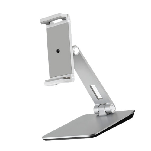 Aluminium Universele Tabletten Desktop Mount Telefoon-Zilver