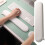 Repose-poignet ergonomique en Silicone pour clavier-Gris 3