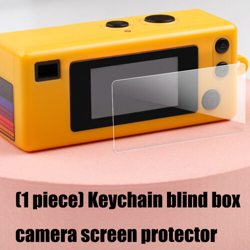 Mini Camera Tempered Glass Film for Display Keychain Digital 1