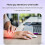 Lovely Keyboard And Mouse Wrist Rest Pad Waterproof Easy-blue 6