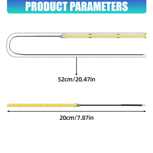 Transparente LED-Beleuchtung mit hoher Helligkeit links/vorne, 2