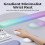 Lovely Keyboard And Mouse Wrist Rest Pad Waterproof Easy-blue 7
