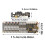 3D-printerbord met 5 TMC2209-stuurprogramma's Ondersteuning USB 5