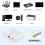 5 Port Net Divider Gigabit Networks Switches For Computer Router 2