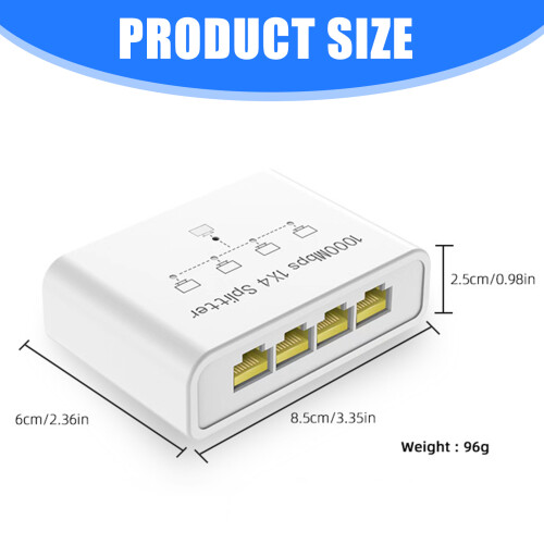 5 Port Net Divider Gigabit Networks Switches For Computer Router 2