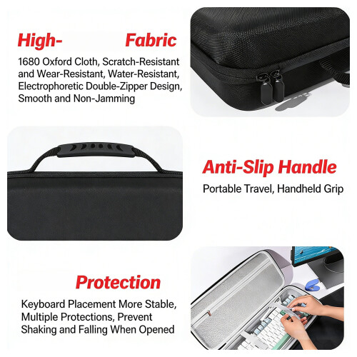 Sac de transport de clavier robuste pour le stockage de-S 1