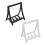Multiple Tiers Laptop Holder Elevator Stand Bookshelfs-White 2