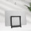 Multiple Tiers Laptop Holder Elevator Stand Bookshelfs-White 7