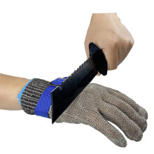 Chainmail Cut Resistant Glove XL Stainless Steel Mesh Food Grade Safety Work Glove for Kitchen and Butchery