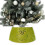 Weihnachtsbaumrock Grüne Plüschmonster-Dekoration 3