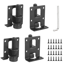 2.2' L Shaped Adjustable Furniture Levelers, 4 Pcs Heavy Duty Furniture Legs for Cabinet and Wardrobe
