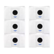 6PCS Dust Bag for  Deebot T20/T20MAX/T20PRO/X1 OMNI/T10 Omni/Turbo Robot Vacuum Cleaner Replacement Parts