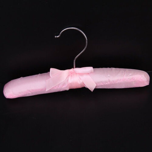 5 x Satin Padded Children Clothes Hook Hangers () 1