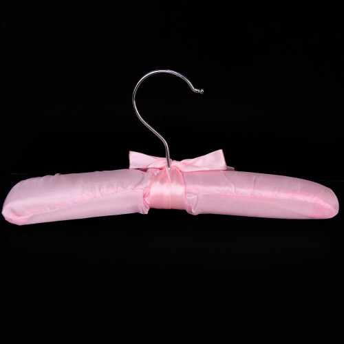 5 x Satin Padded Children Clothes Hook Hangers () 2