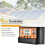 MPPT Solar Charge Controller 30A 50A 100A Solar Panel Battery Regulator with Dual USB and LCD Display 5