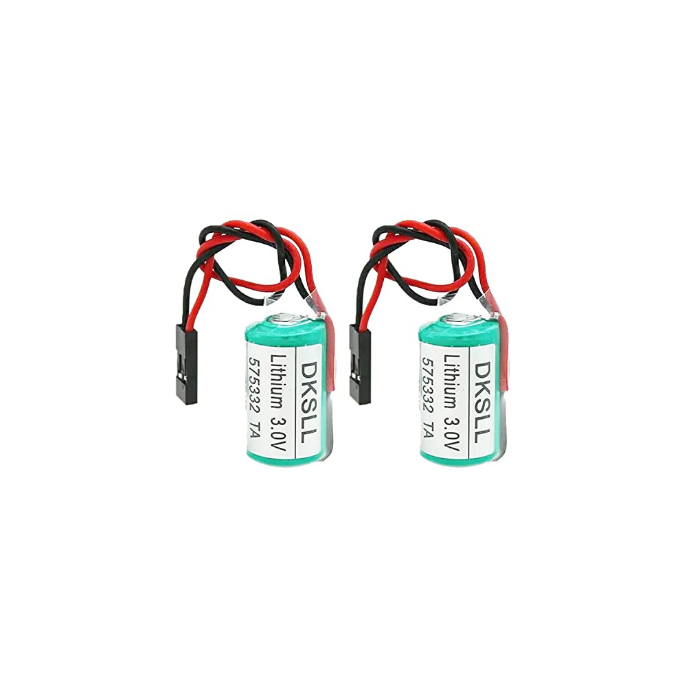 2 Pack 575332Ta 6Fc52470aa180aa0 Replacement Battery For Siemens 810D 840D Plc Memory Backup 9073542169376