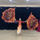 Grands drapeaux de danse de culte avec des tiges flexibles 6