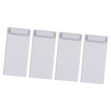 Stardard A4 Size Clip Board DesktClearop Document Holders-Grey