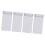 Clear Document Holders with Clip, Clipboard Clear Clip-Grey 1
