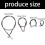 Flexible XH2.54 3pins Auditory Line Various Lengths From-20cm 4