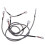 Flexible XH2.54 3pins Auditory Line Various Lengths From-20cm 6