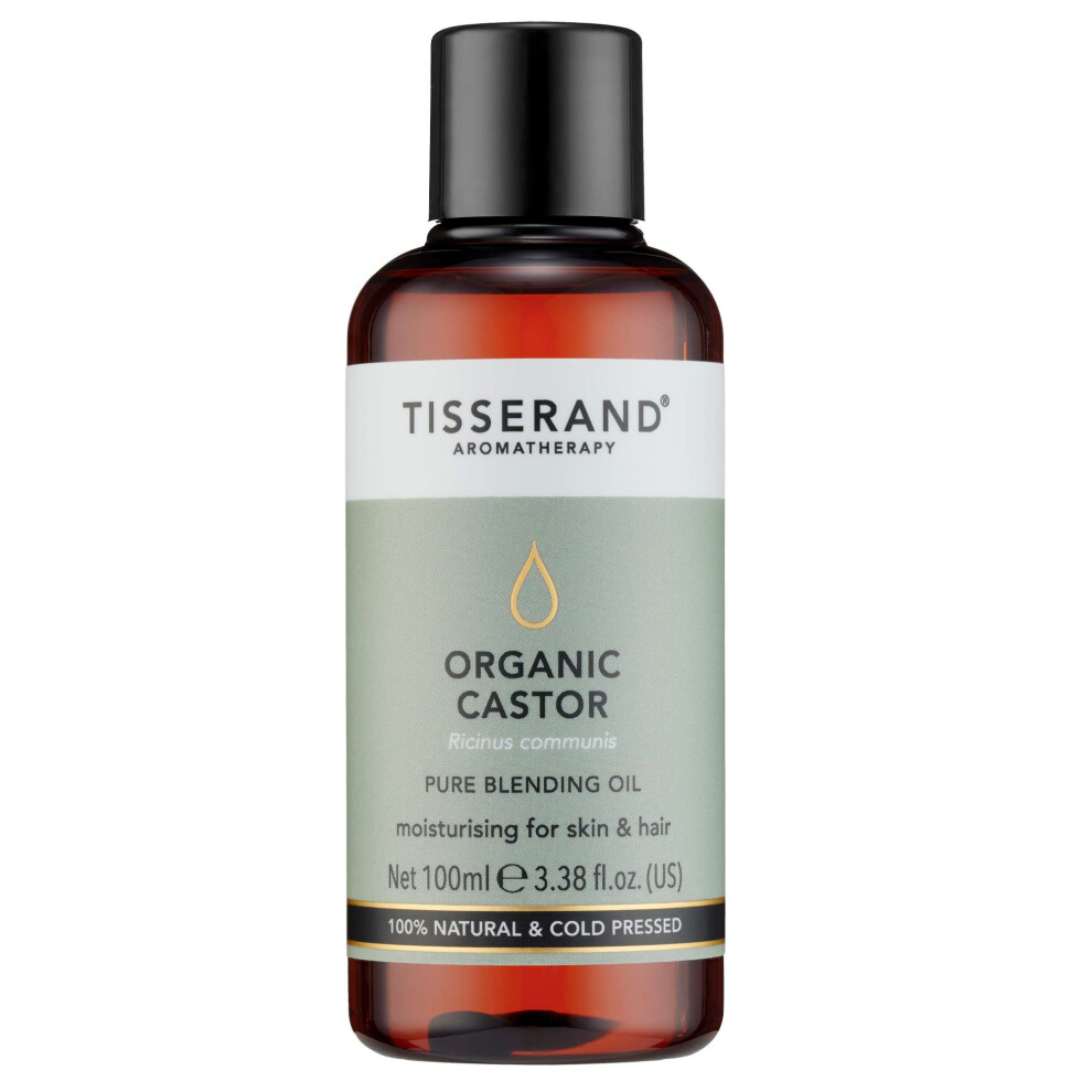 Tisserand Aromatherapy Pure Essential Oils Organic Castor Pure Blending Oil 100Ml